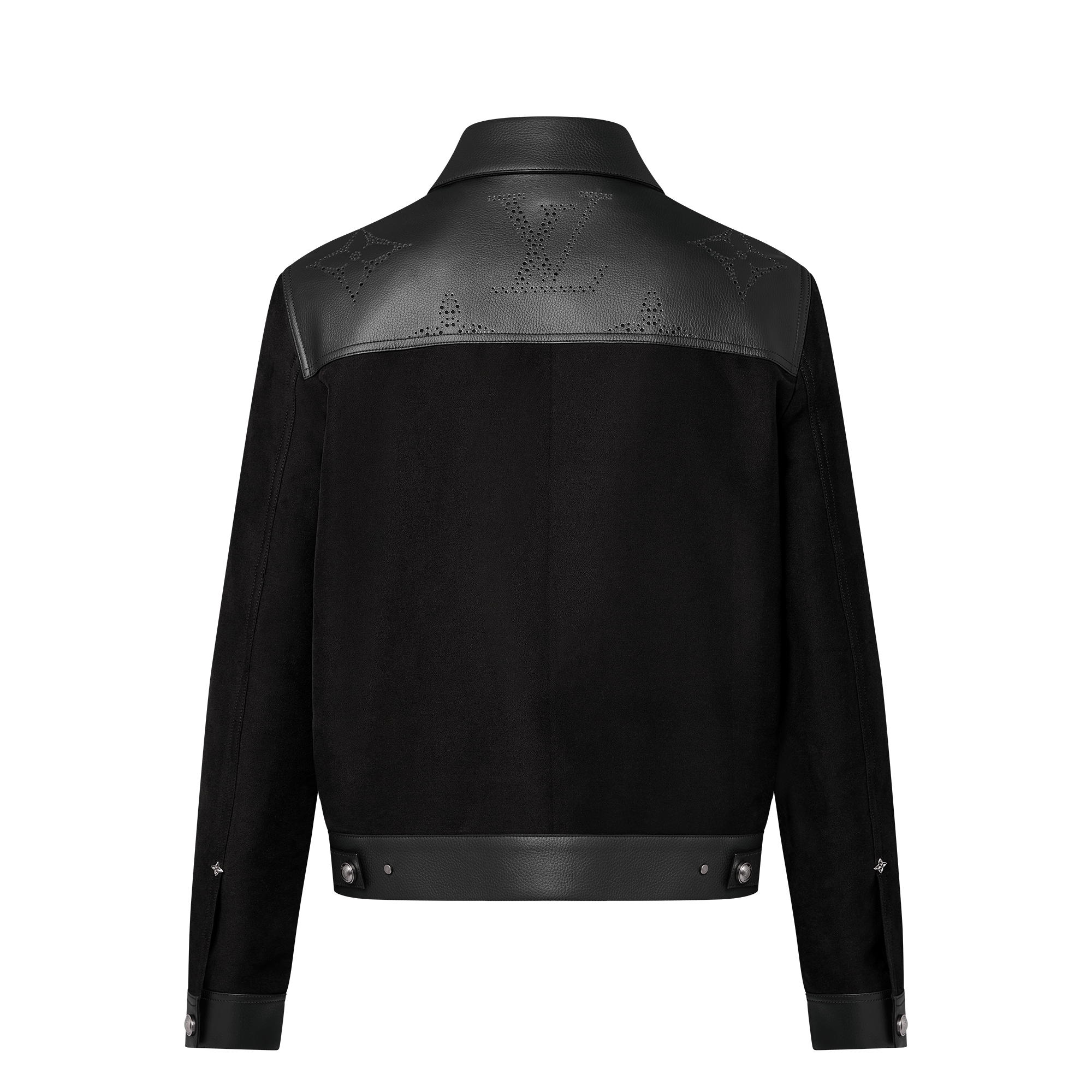Cazadora Monogram con detalles en piel  Hombre Prêt-à-Porter Cazadoras y abrigos | LOUIS VUITTON (Zoom de producto)