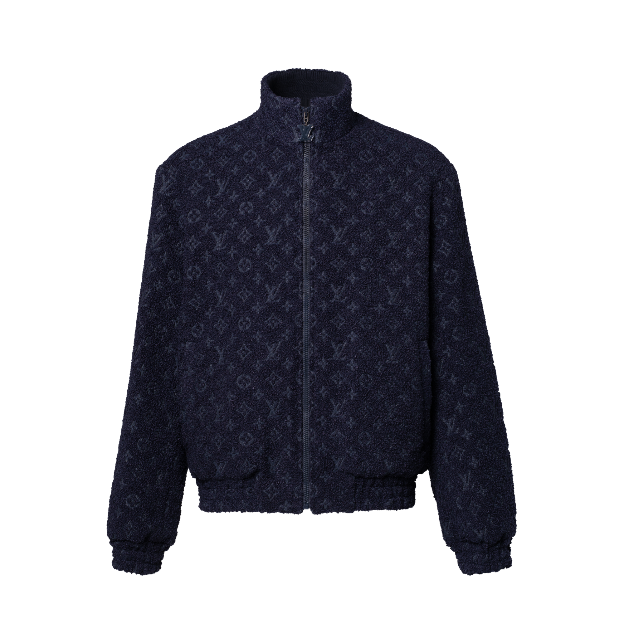 Cazadora Monogram de lana rizada  Hombre Prêt-à-Porter Cazadoras y abrigos | LOUIS VUITTON (Zoom de producto)