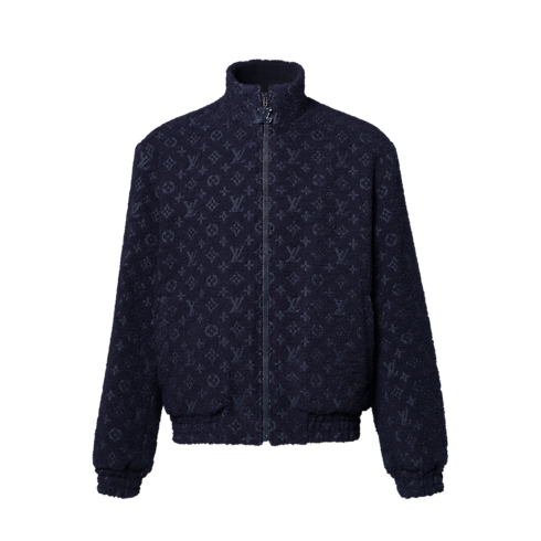Cazadora Monogram de lana rizada Hombre Prêt-à-Porter Cazadoras y abrigos | LOUIS VUITTON (Zoom de producto)