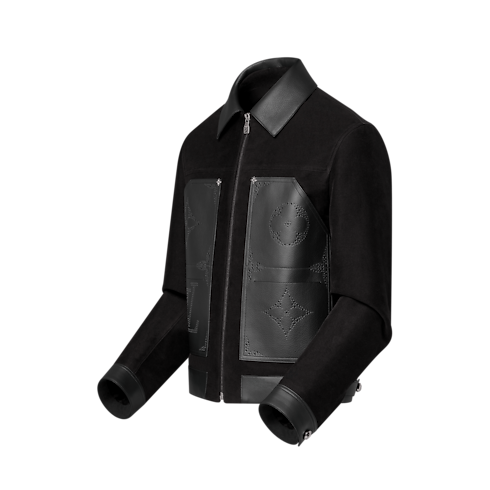 Cazadora Monogram de piel Hombre Prêt-à-Porter Cazadoras y abrigos | LOUIS VUITTON (Zoom de producto)