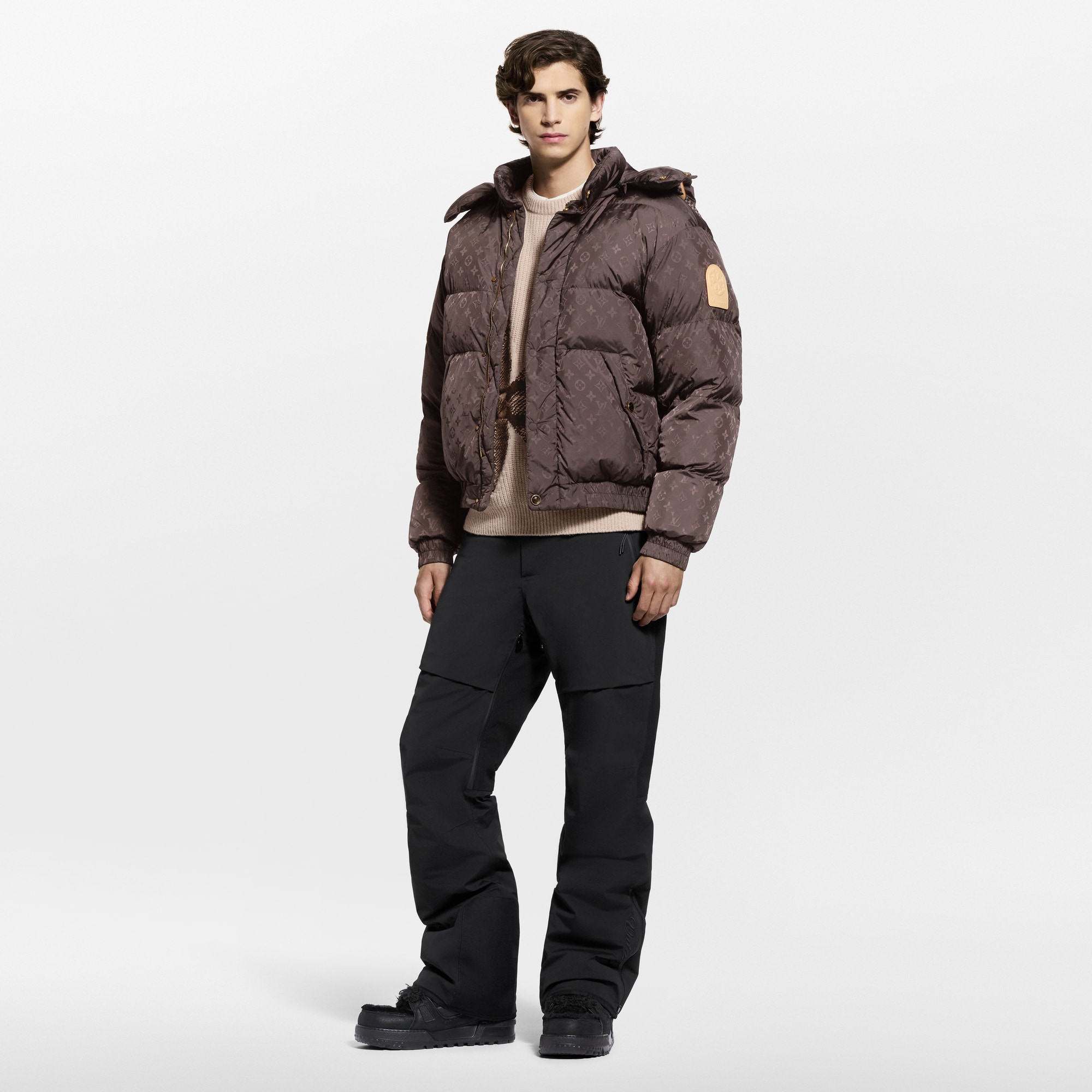 Cazadora Monogram de plumón  Hombre Prêt-à-Porter Cazadoras y abrigos | LOUIS VUITTON (Zoom de producto)