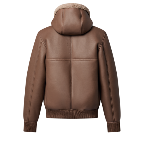 Cazadora reversible con capucha en piel de oveja Hombre Prêt-à-Porter Cazadoras y abrigos | LOUIS VUITTON (Zoom de producto)