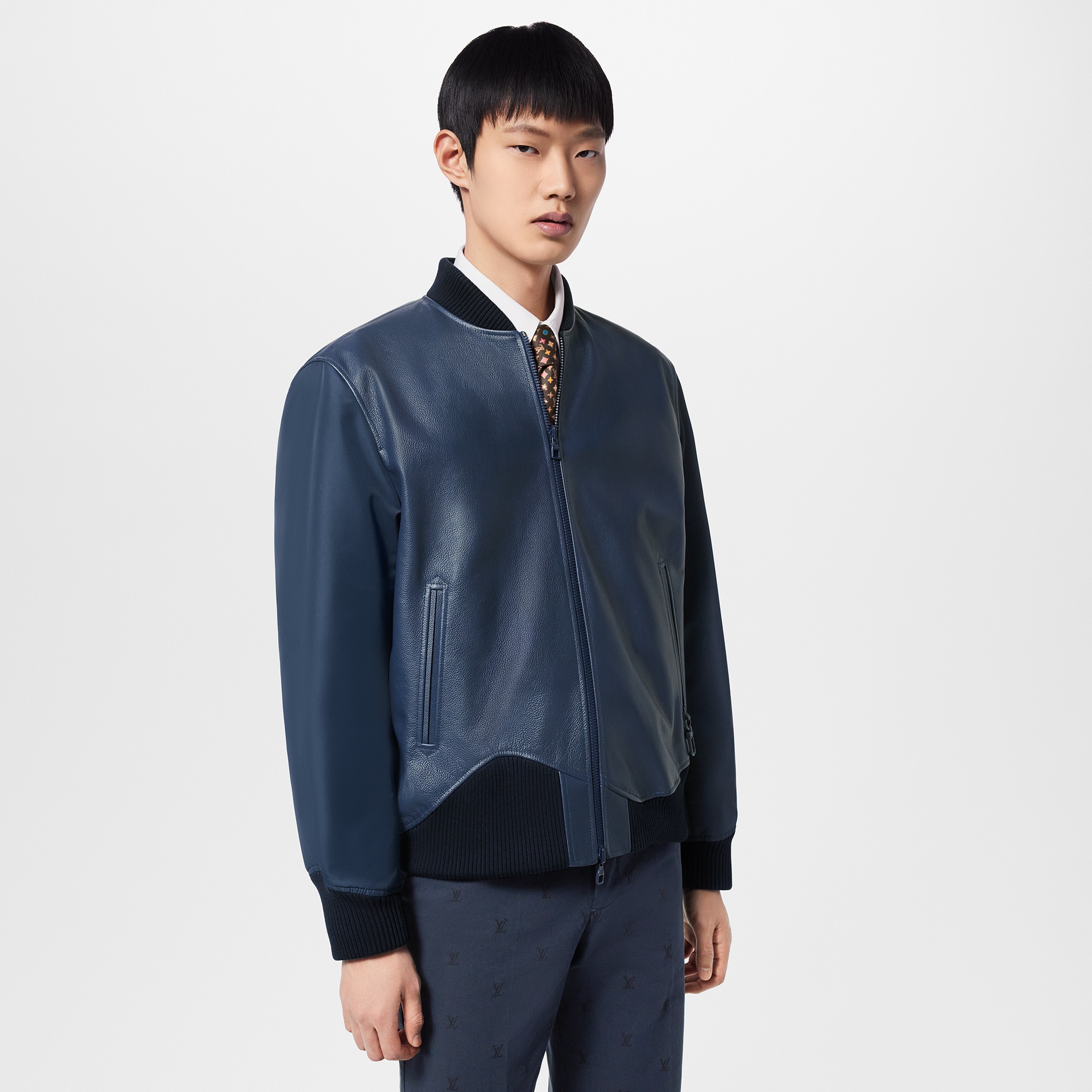Cazadora reversible en nailon y piel  Hombre Prêt-à-Porter Cazadoras y abrigos | LOUIS VUITTON (Zoom de producto)