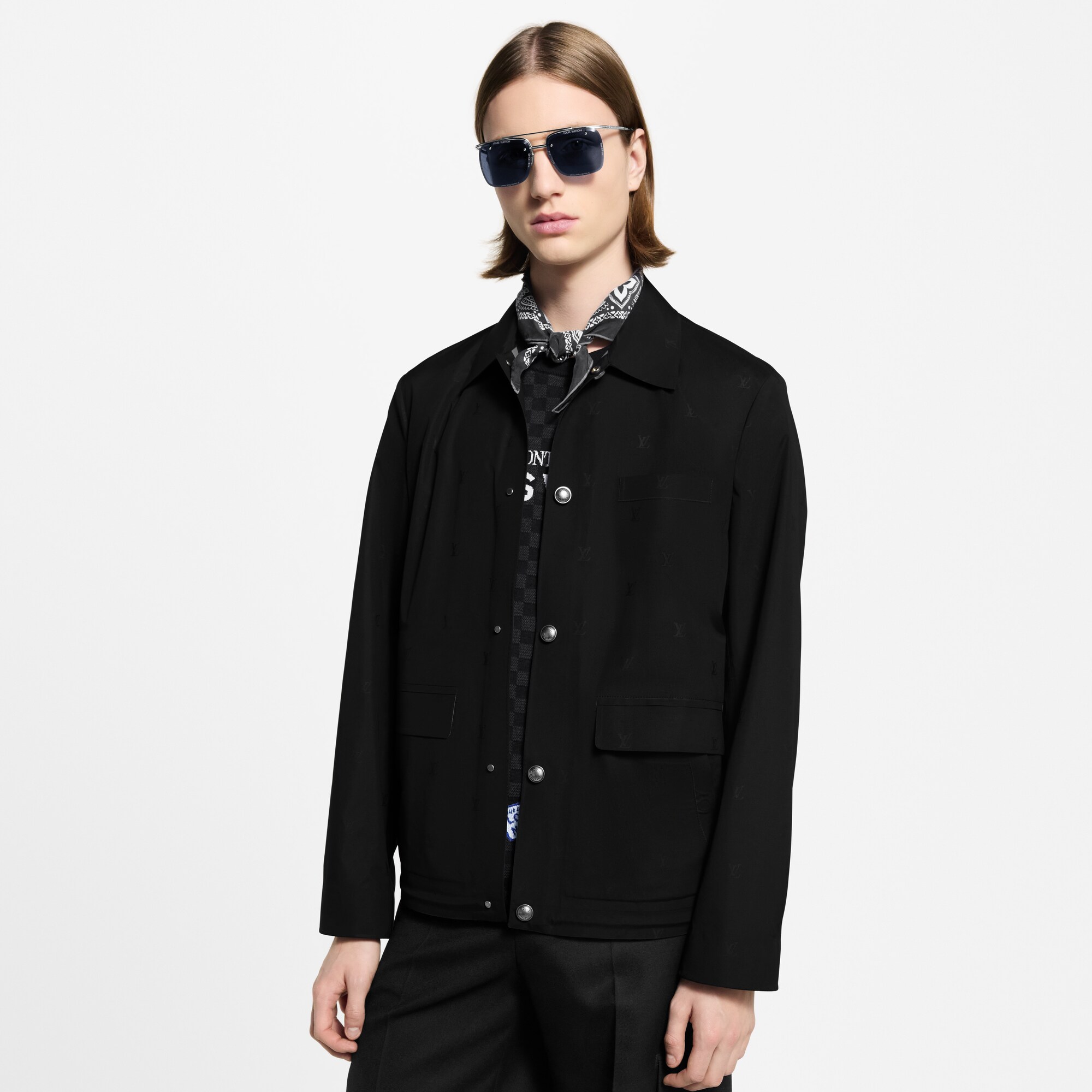 Cazadora técnica LV Blason  Hombre Prêt-à-Porter Cazadoras y abrigos | LOUIS VUITTON (Zoom de producto)