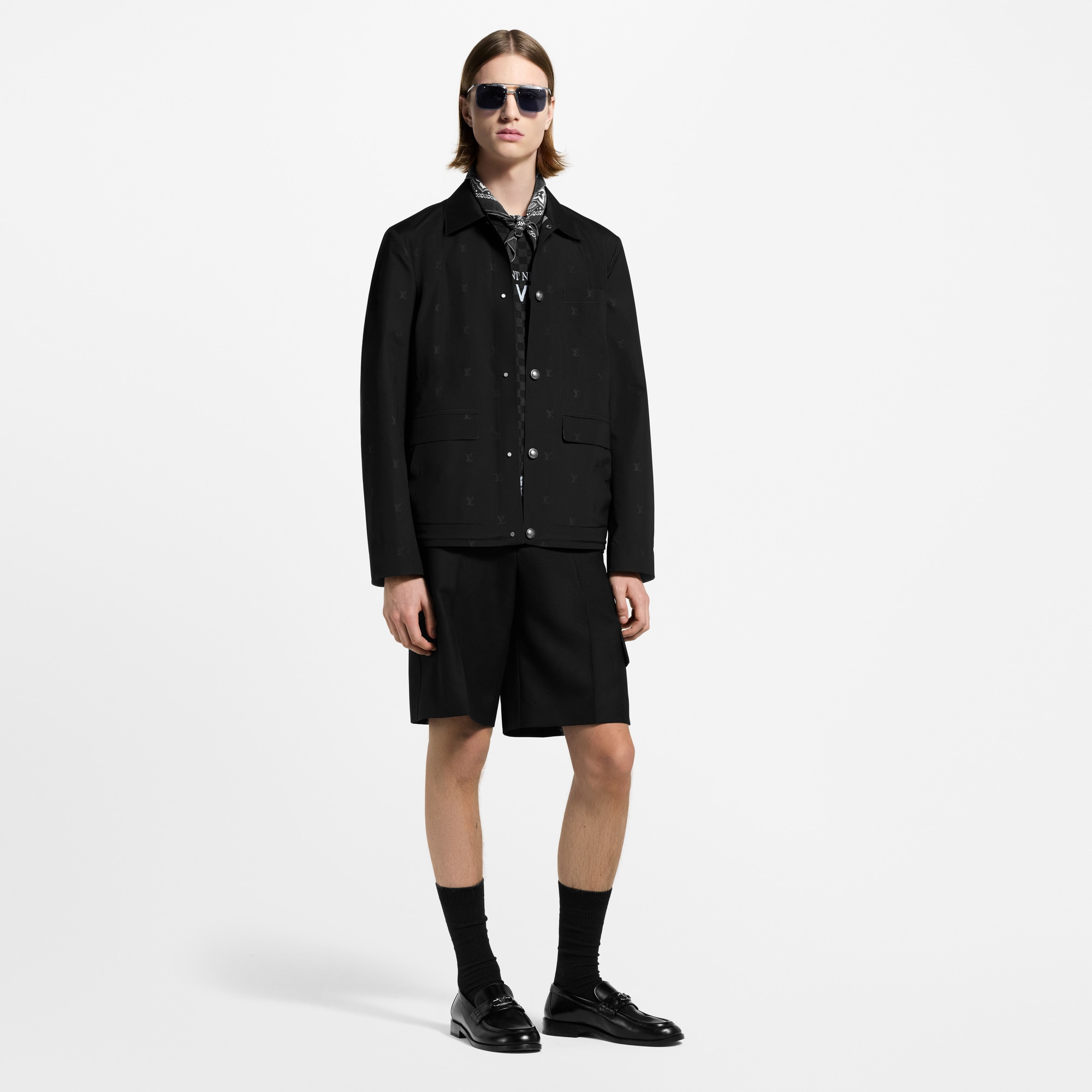 Cazadora técnica LV Blason  Hombre Prêt-à-Porter Cazadoras y abrigos | LOUIS VUITTON (Zoom de producto)