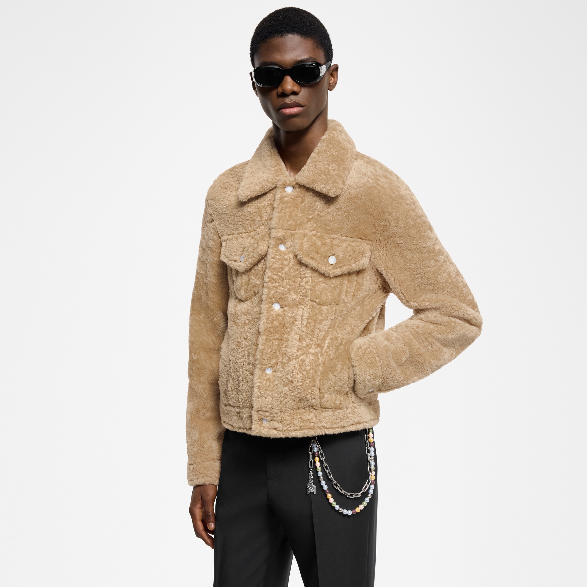 Cazadora Trucker de lana de oveja  Hombre Prêt-à-Porter Cazadoras y abrigos | LOUIS VUITTON (Zoom de producto)