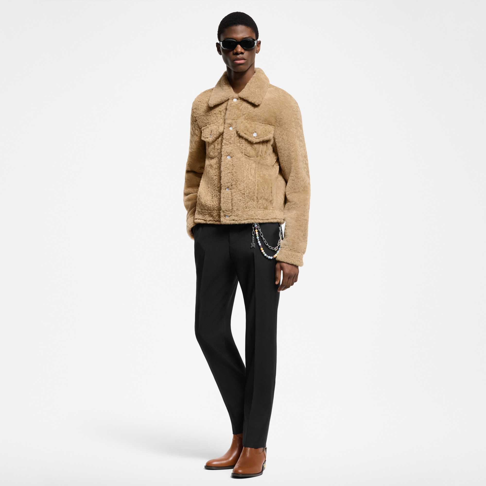 Cazadora Trucker de lana de oveja  Hombre Prêt-à-Porter Cazadoras y abrigos | LOUIS VUITTON (Zoom de producto)