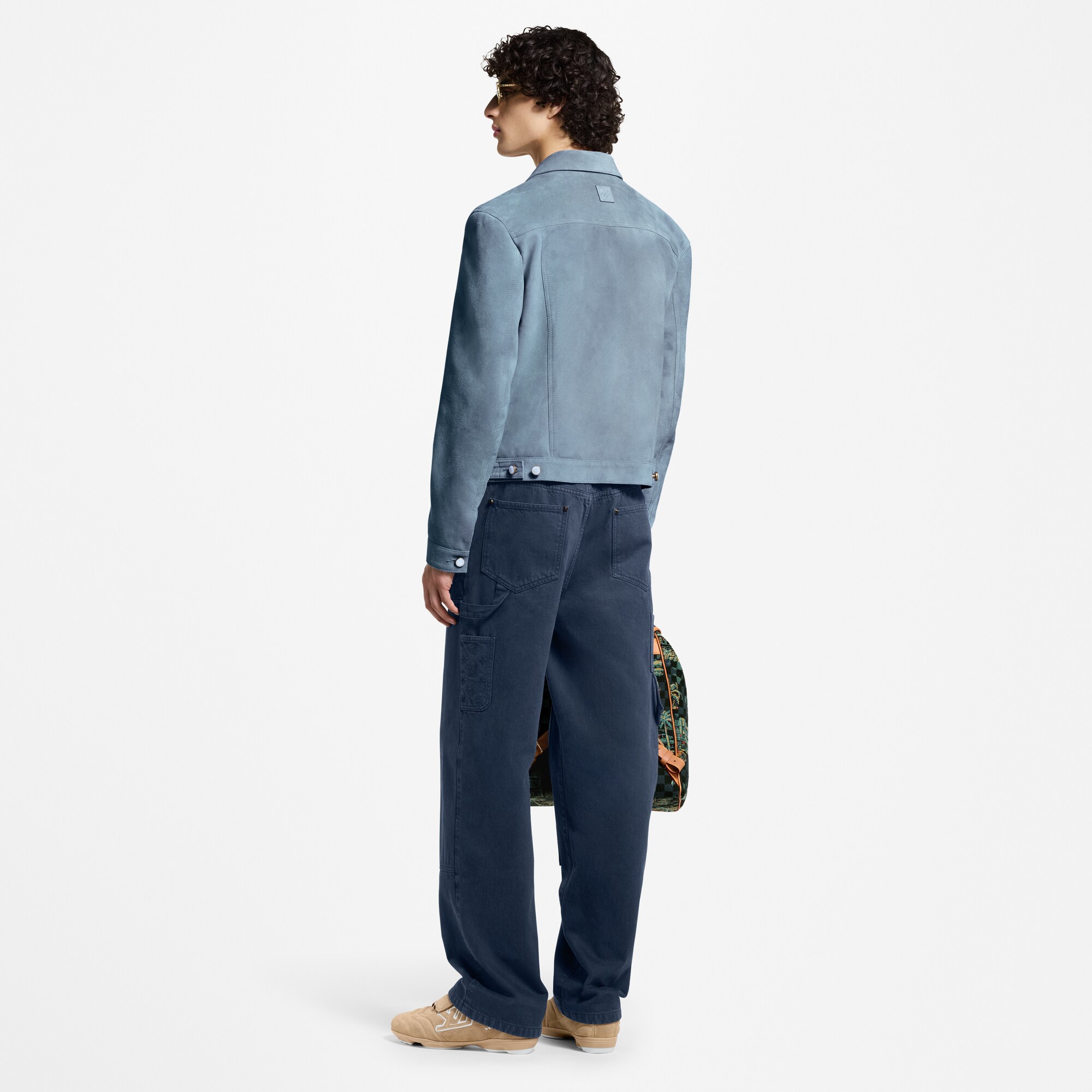 Cazadora Trucker Type II de ante  Hombre Prêt-à-Porter Cazadoras y abrigos | LOUIS VUITTON (Zoom de producto)