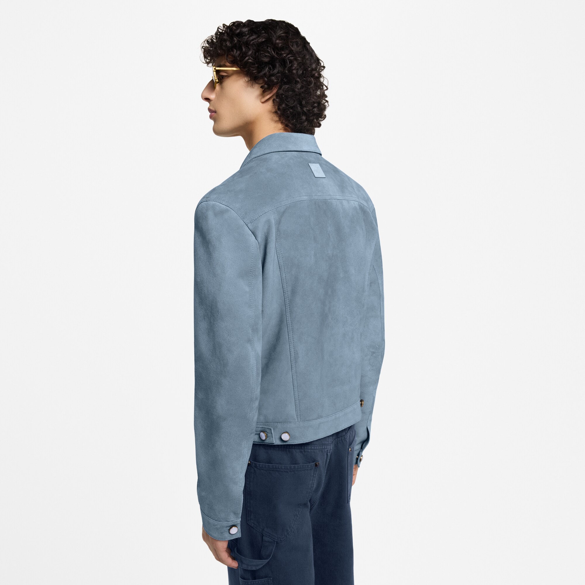 Cazadora Trucker Type II de ante  Hombre Prêt-à-Porter Cazadoras y abrigos | LOUIS VUITTON (Zoom de producto)