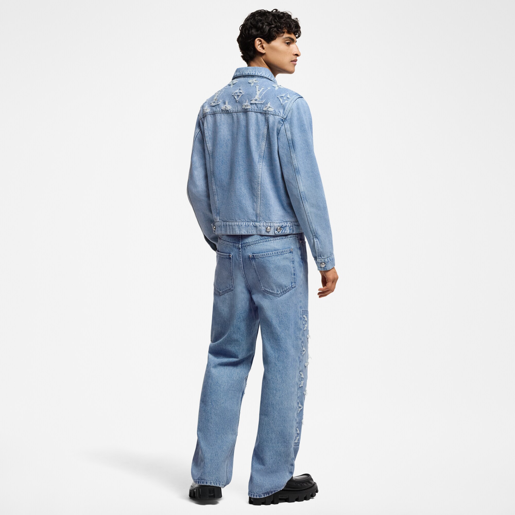 Cazadora trucker vaquera  Hombre Prêt-à-Porter Cazadoras y abrigos | LOUIS VUITTON (Zoom de producto)