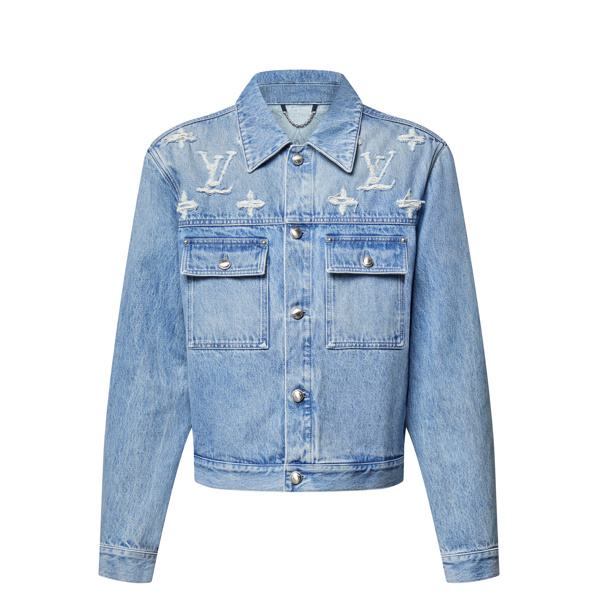 Cazadora trucker vaquera  Hombre Prêt-à-Porter Cazadoras y abrigos | LOUIS VUITTON (Zoom de producto)
