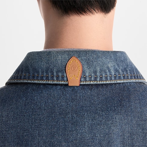 Cazadora trucker vaquera de algodón y cachemir Hombre Prêt-à-Porter Todo Prêt-à-Porter | LOUIS VUITTON (Zoom de producto)