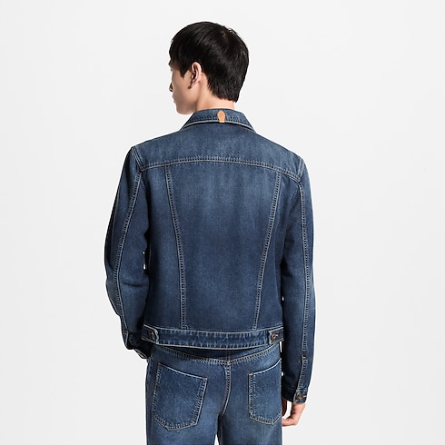 Cazadora trucker vaquera de algodón y cachemir Hombre Prêt-à-Porter Todo Prêt-à-Porter | LOUIS VUITTON (Zoom de producto)