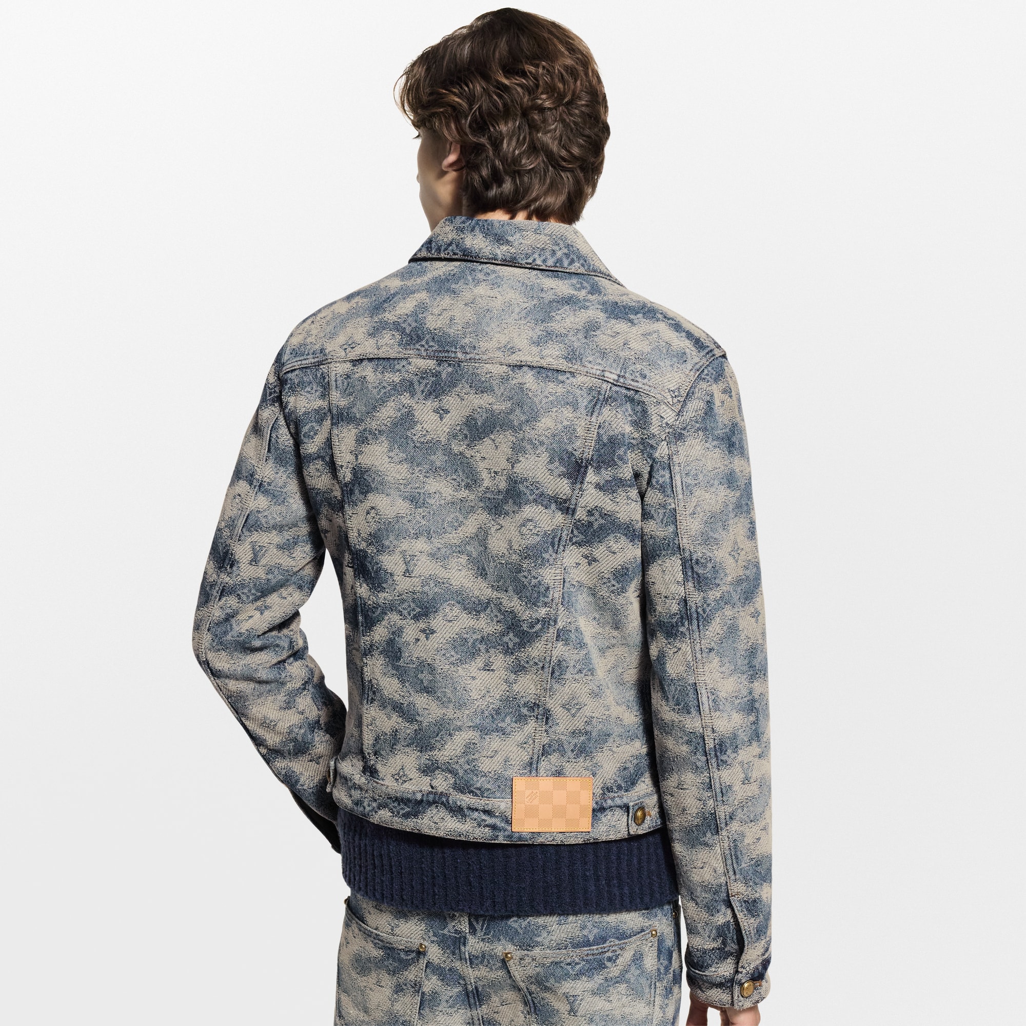 Cazadora trucker vaquera Monogram  Hombre Prêt-à-Porter Cazadoras y abrigos | LOUIS VUITTON (Zoom de producto)