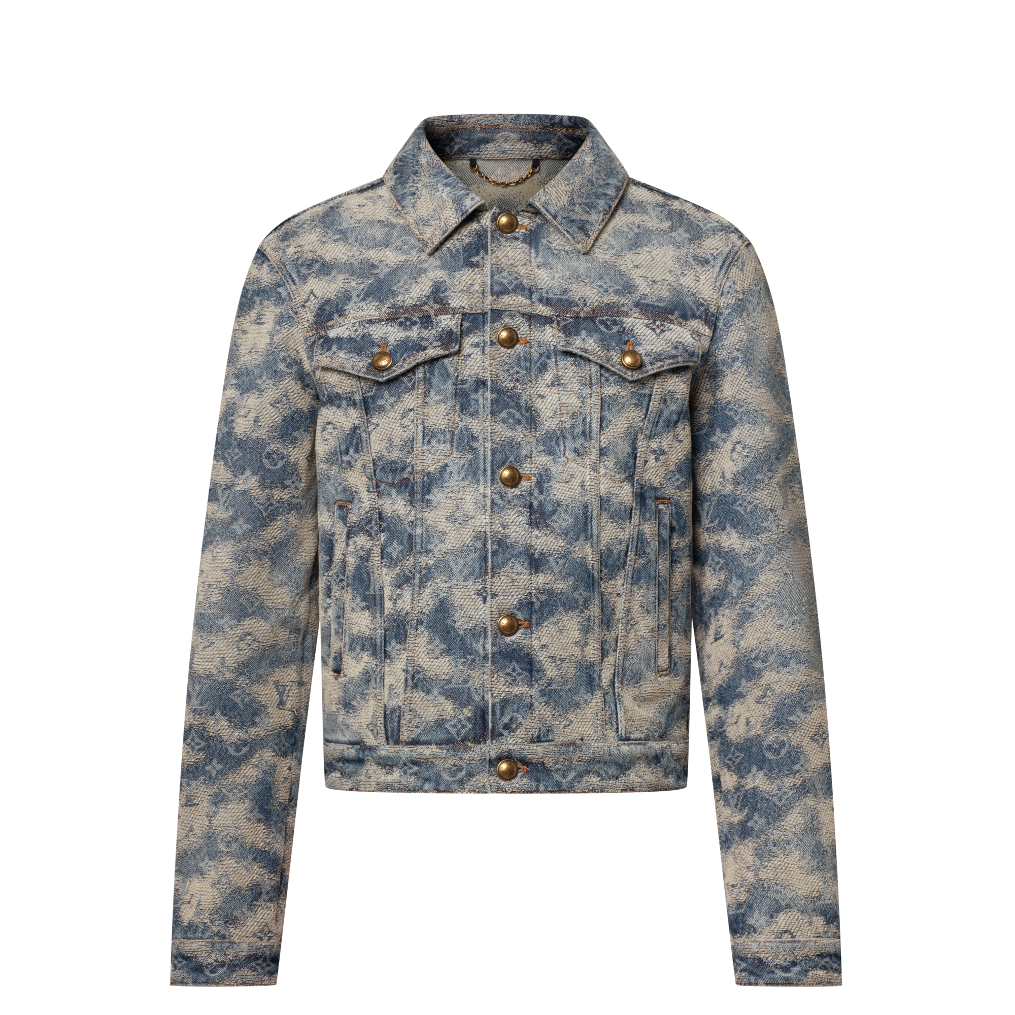 Cazadora trucker vaquera Monogram  Hombre Prêt-à-Porter Cazadoras y abrigos | LOUIS VUITTON (Zoom de producto)