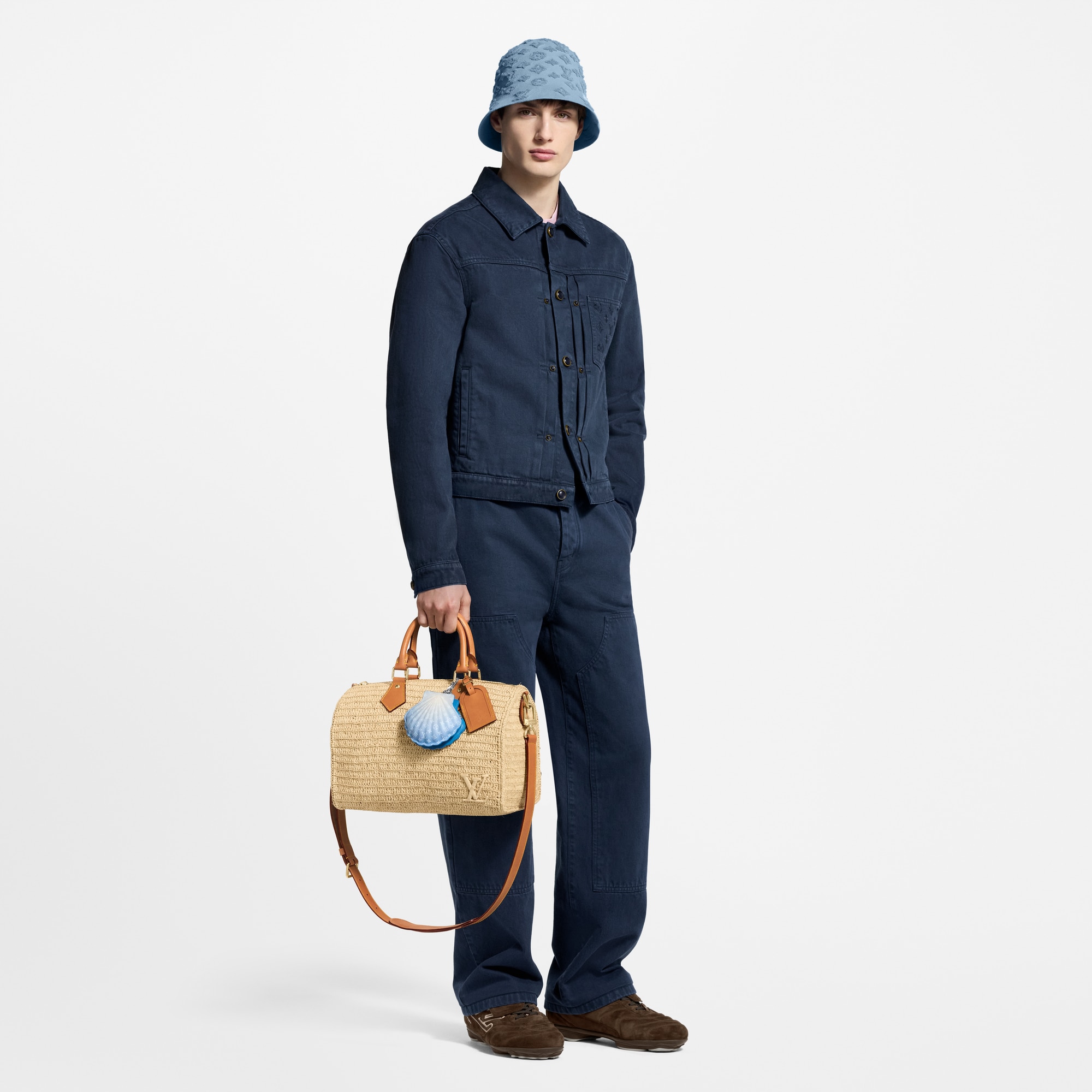 Cazadora Trucker vaquera Type II teñida en prenda  Hombre Prêt-à-Porter Cazadoras y abrigos | LOUIS VUITTON (Zoom de producto)