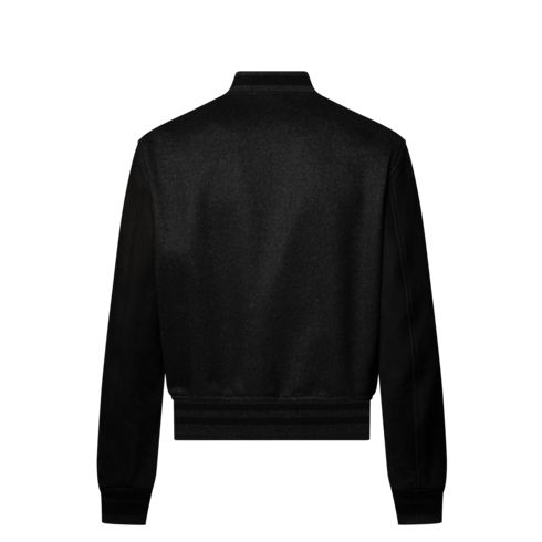 Cazadora universitaria de piel Hombre Prêt-à-Porter Cazadoras y abrigos | LOUIS VUITTON (Zoom de producto)