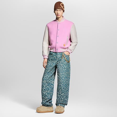 Cazadora universitaria distintiva Hombre Prêt-à-Porter Cazadoras y abrigos | LOUIS VUITTON (Zoom de producto)