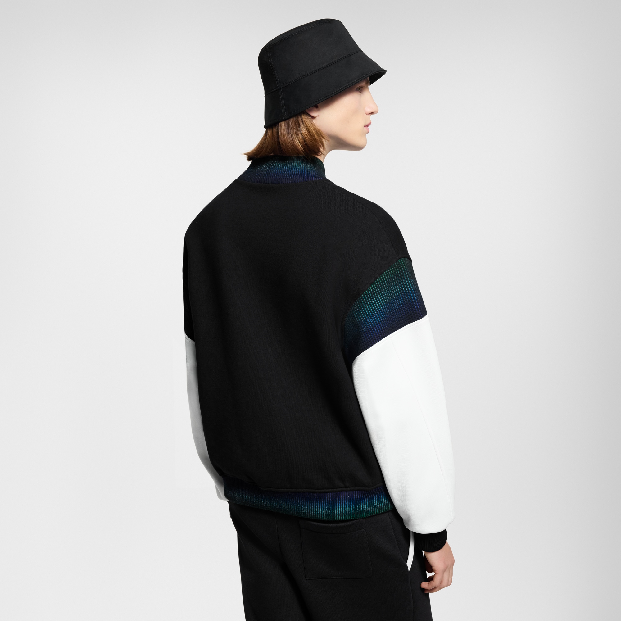 Cazadora universitaria en punto de algodón  Hombre Prêt-à-Porter Todo Prêt-à-Porter | LOUIS VUITTON (Zoom de producto)
