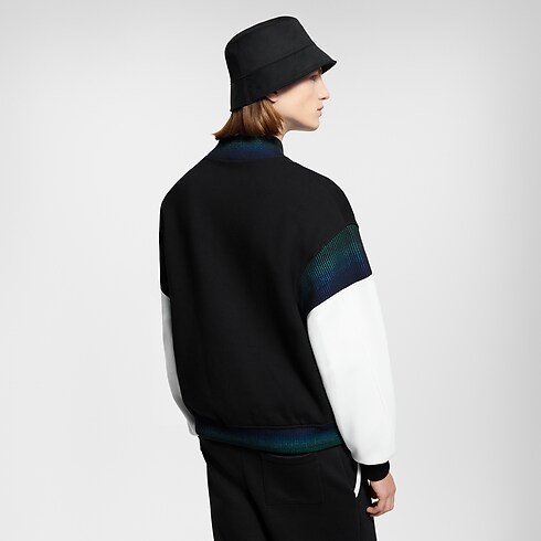 Cazadora universitaria en punto de algodón Hombre Prêt-à-Porter Todo Prêt-à-Porter | LOUIS VUITTON (Zoom de producto)