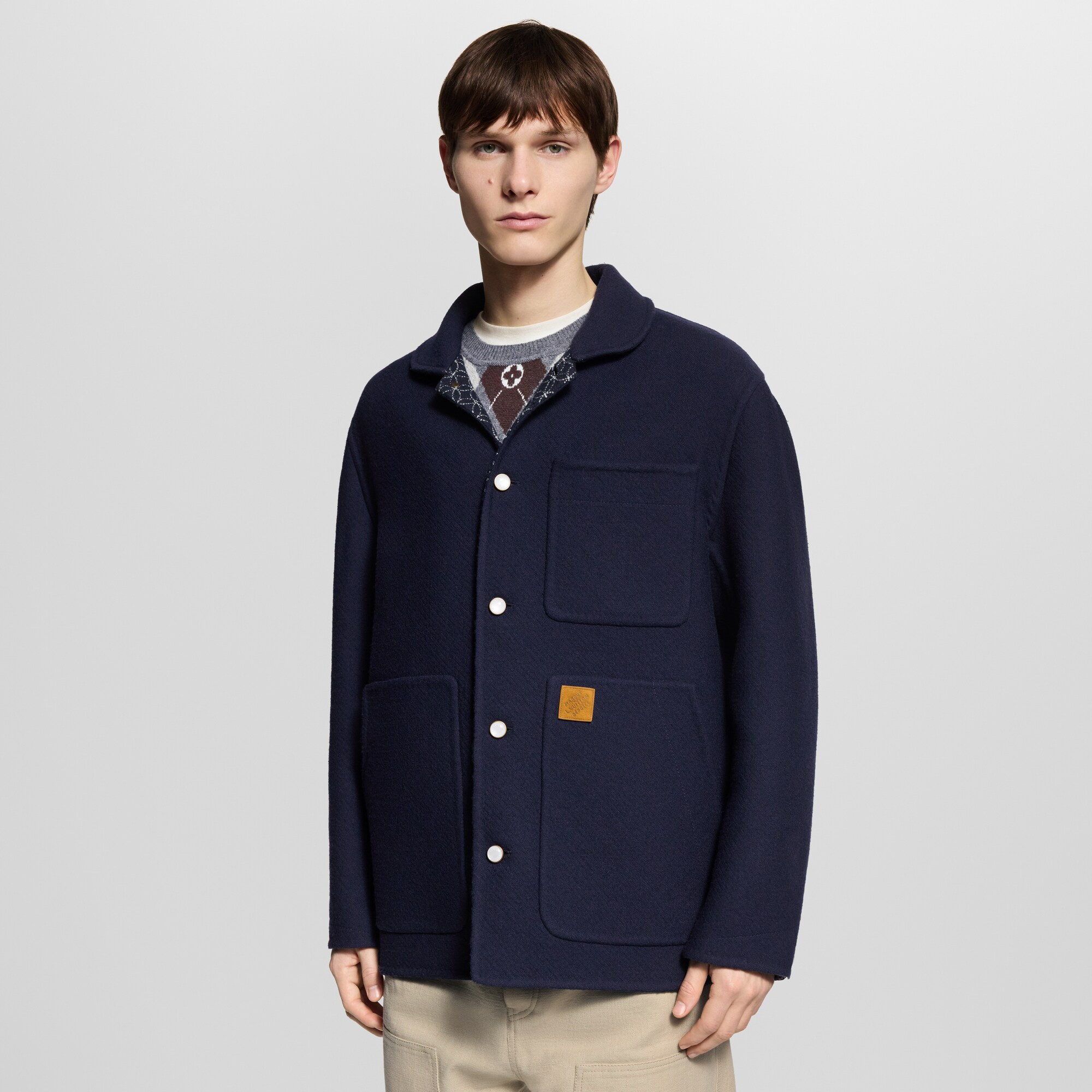 Cazadora utilitaria de doble cara  Hombre Prêt-à-Porter Cazadoras y abrigos | LOUIS VUITTON (Zoom de producto)