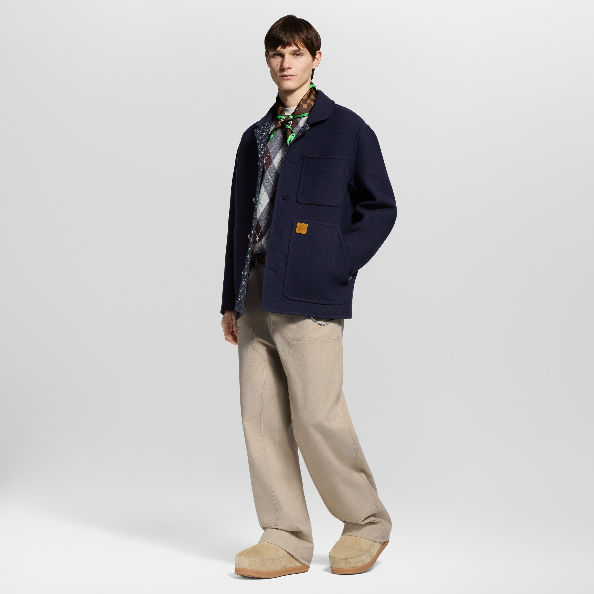 Cazadora utilitaria de doble cara  Hombre Prêt-à-Porter Cazadoras y abrigos | LOUIS VUITTON (Zoom de producto)