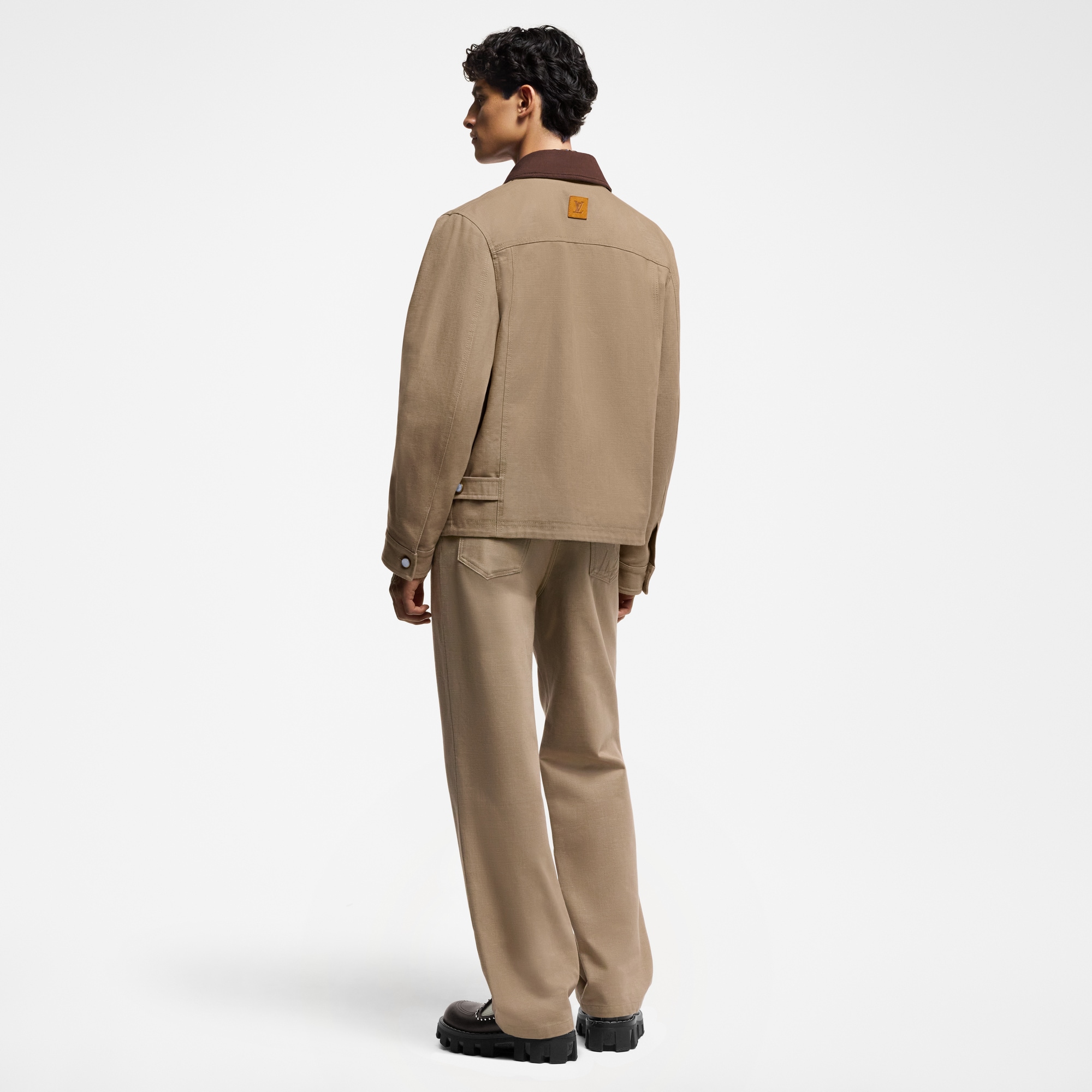 Cazadora utilitaria en lona de algodón  Hombre Prêt-à-Porter Cazadoras y abrigos | LOUIS VUITTON (Zoom de producto)