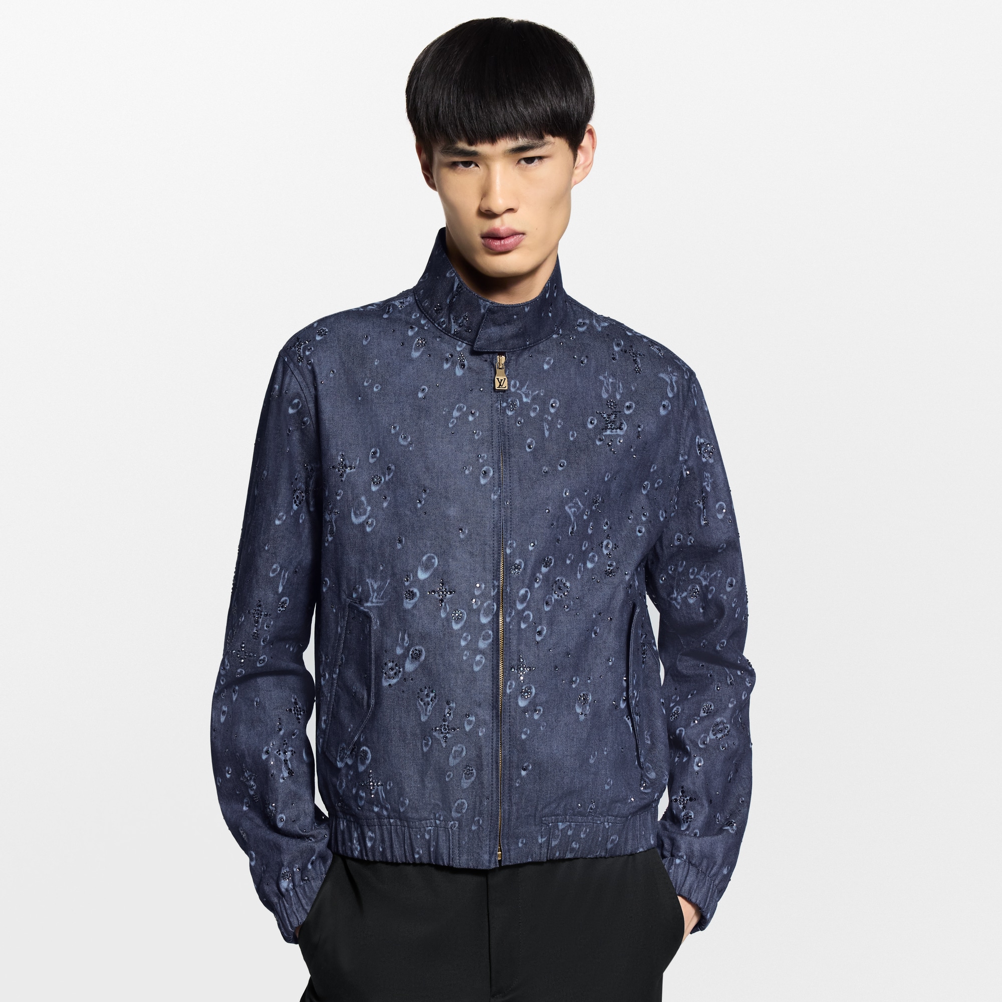 Cazadora vaquera Harrington  Hombre Prêt-à-Porter Cazadoras y abrigos | LOUIS VUITTON (Zoom de producto)