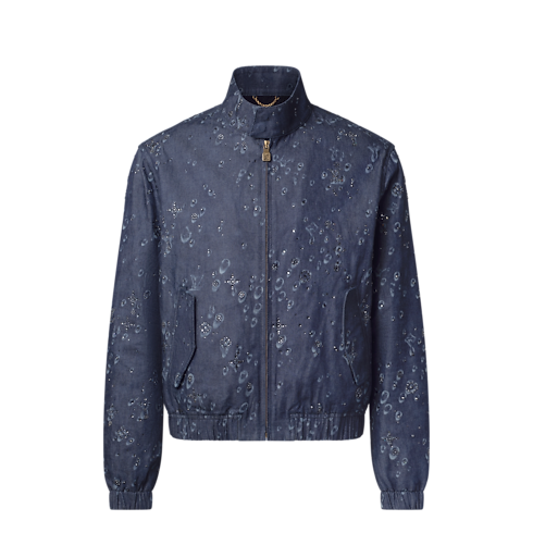 Cazadora vaquera Harrington Hombre Prêt-à-Porter Cazadoras y abrigos | LOUIS VUITTON (Zoom de producto)
