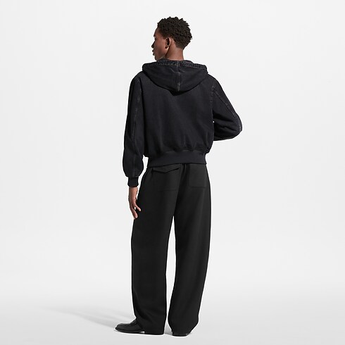 Cazadora vaquera LV de estilo utilitario con capucha Hombre Prêt-à-Porter Todo Prêt-à-Porter | LOUIS VUITTON (Zoom de producto)