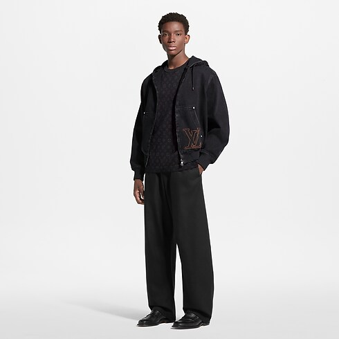 Cazadora vaquera LV de estilo utilitario con capucha Hombre Prêt-à-Porter Todo Prêt-à-Porter | LOUIS VUITTON (Zoom de producto)