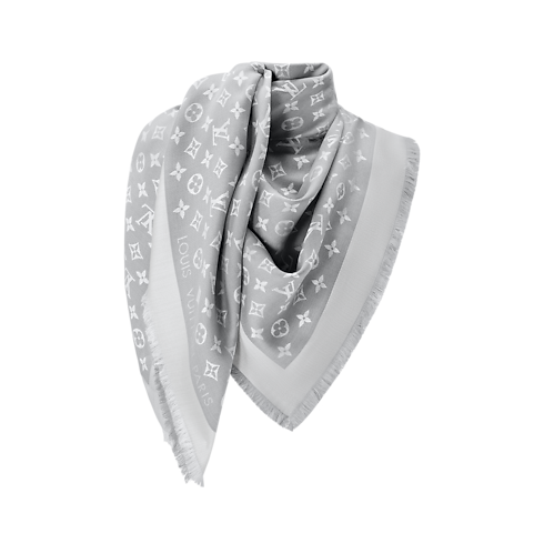 Chal Denim Monogram S00 Mujer Accesorios Chales y estolas | LOUIS VUITTON (Zoom de producto)
