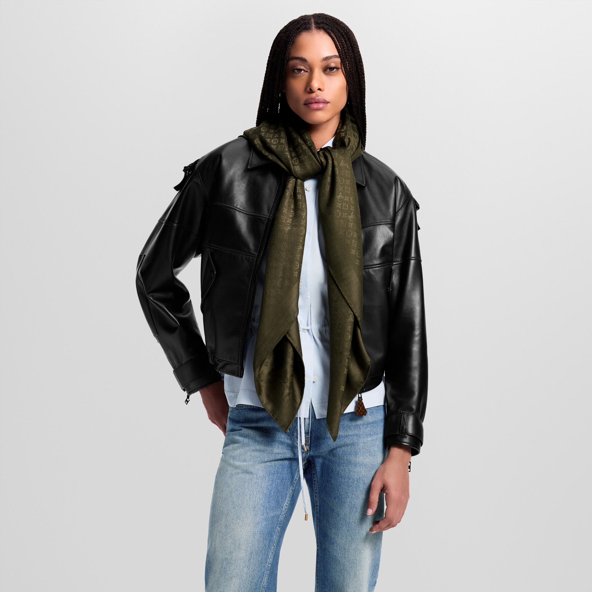 Chal Evermore S00 Mujer Accesorios Chales y estolas | LOUIS VUITTON (Zoom de producto)