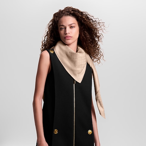 Chal Evermore S00 Mujer Accesorios Chales | LOUIS VUITTON (Zoom de producto)