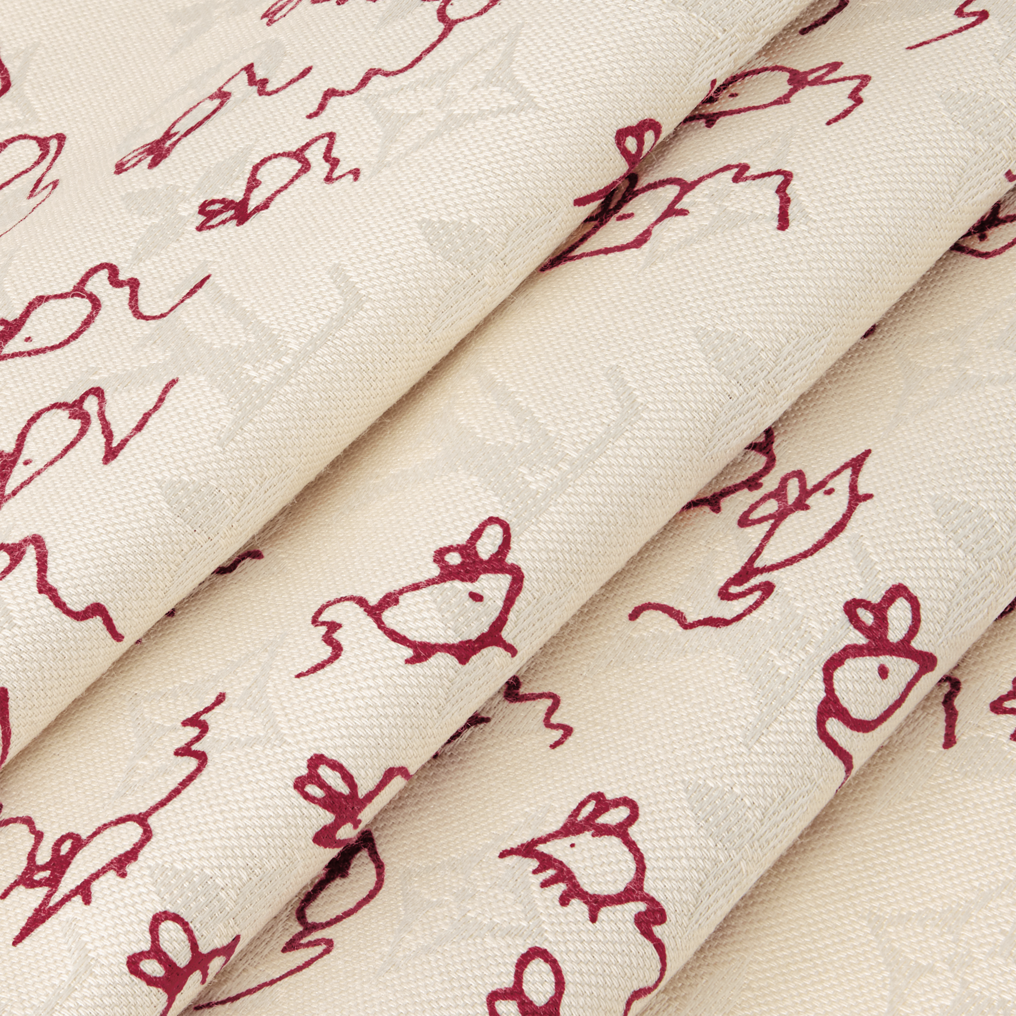 Chal LV Mice Monogram Classique S00 Mujer Accesorios Chales y estolas | LOUIS VUITTON (Zoom de producto)