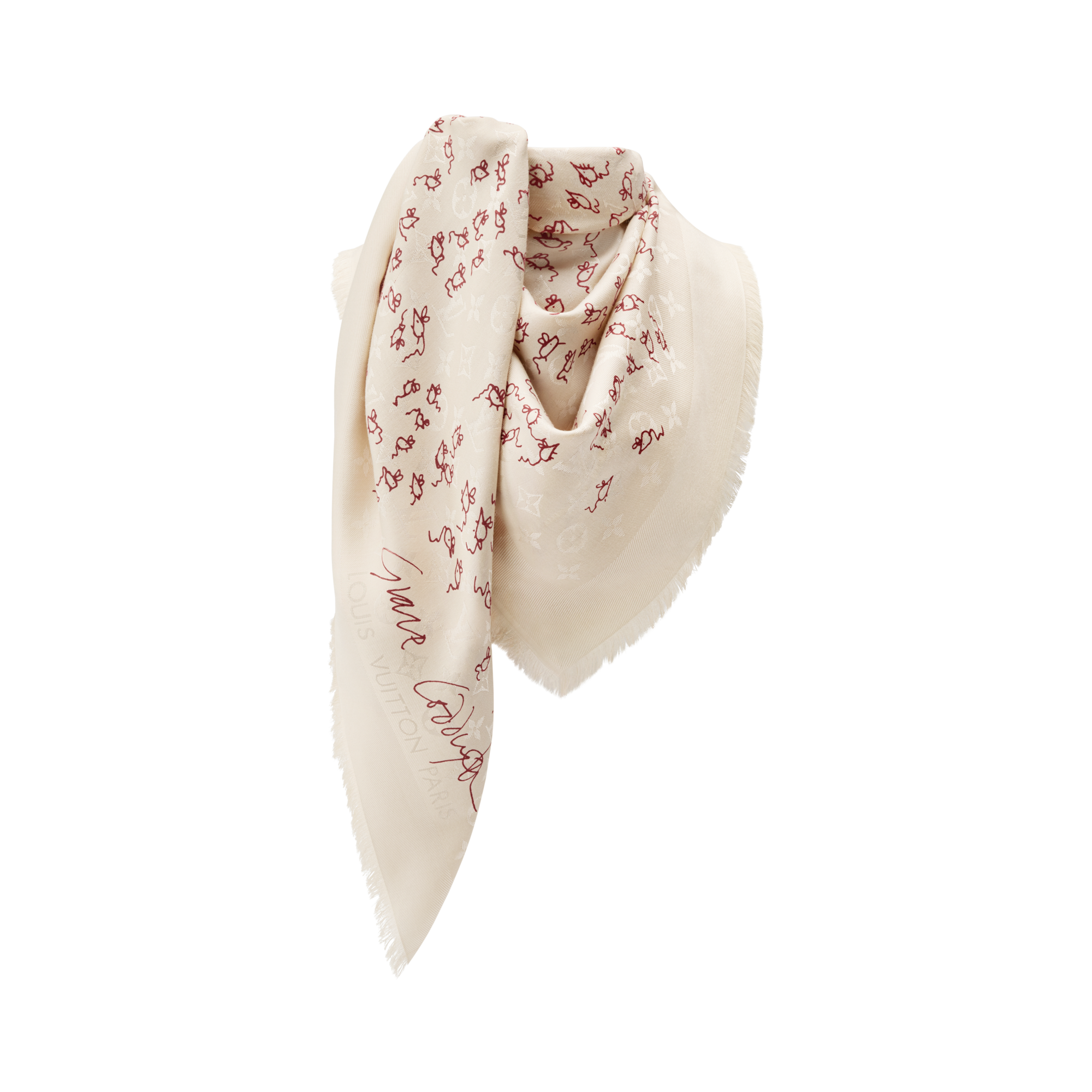 Chal LV Mice Monogram Classique S00 Mujer Accesorios Chales y estolas | LOUIS VUITTON (Zoom de producto)