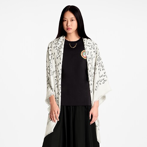 Chal LV Mice Monogram Classique S00 Mujer Accesorios Chales y estolas | LOUIS VUITTON (Zoom de producto)