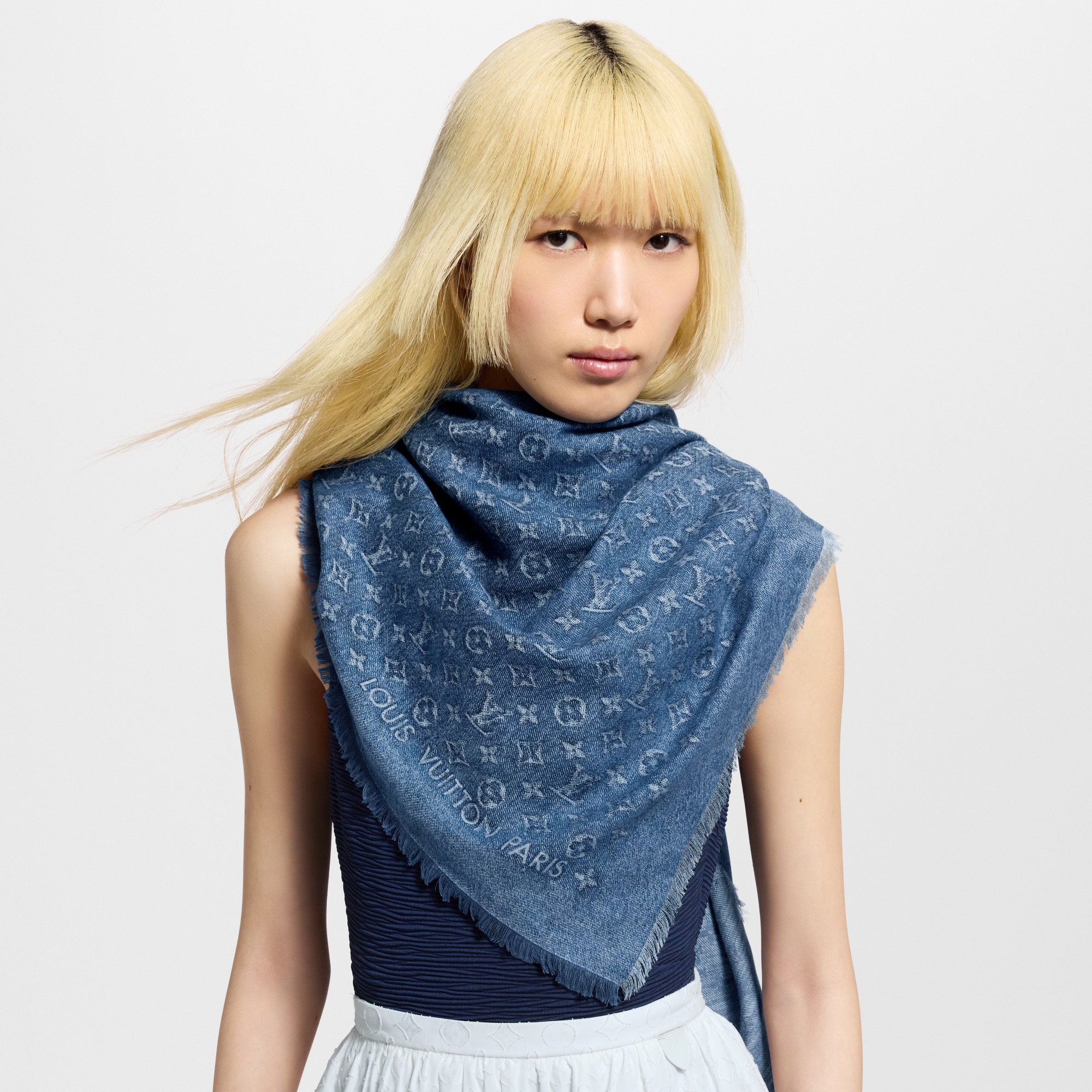 Chal LV Remix S00 Mujer Accesorios Chales y estolas | LOUIS VUITTON (Zoom de producto)