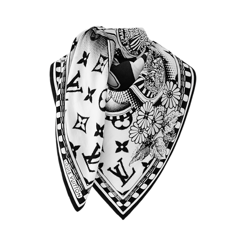 Chal Malles Merveilleuses Remix S00 Mujer Accesorios Chales y estolas | LOUIS VUITTON (Zoom de producto)