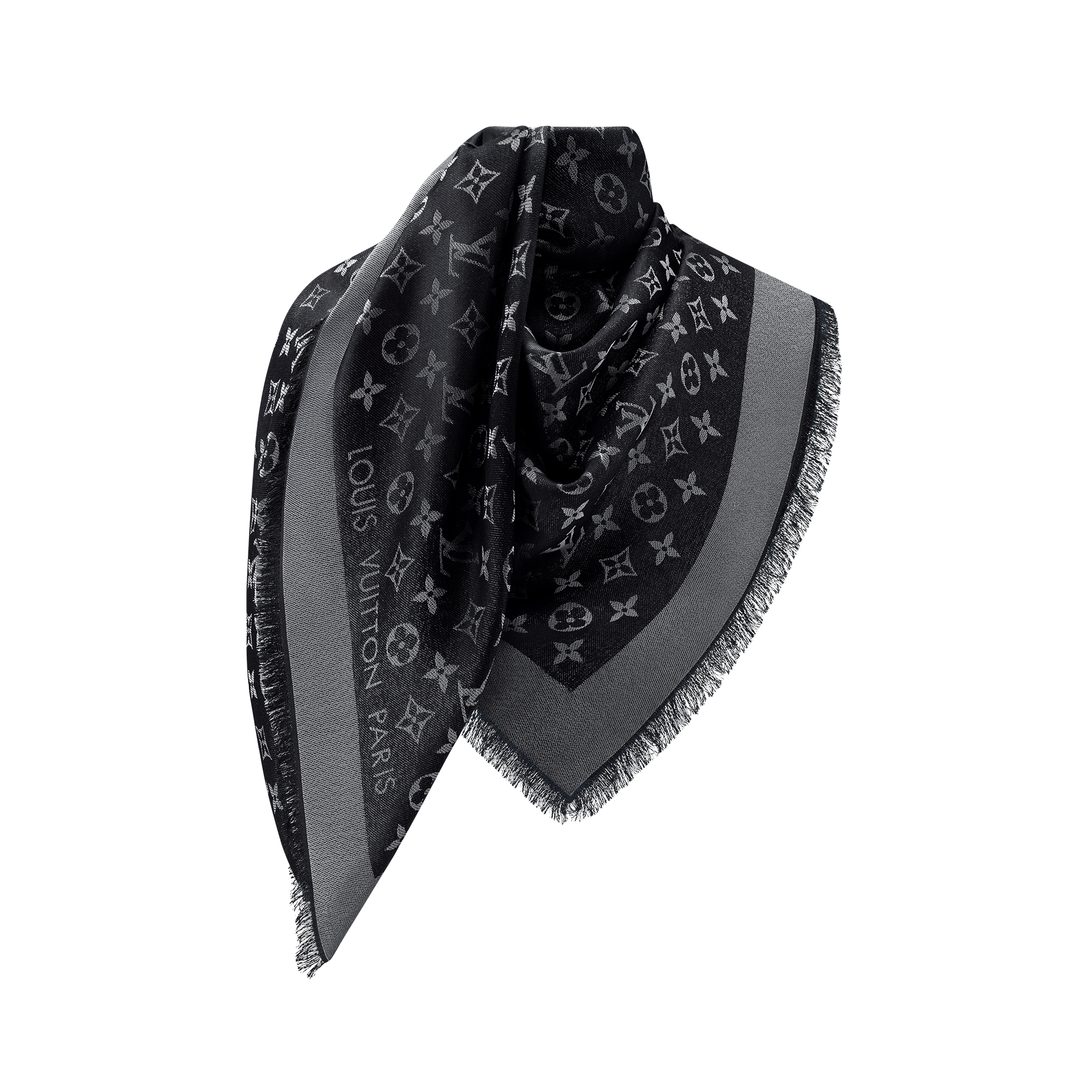 Chal Monogram Shine S00 Mujer Accesorios Chales y estolas | LOUIS VUITTON (Zoom de producto)