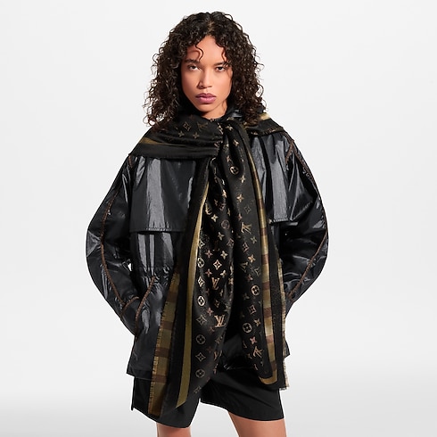 Chal Monogram So Shine S00 Mujer Accesorios Chales | LOUIS VUITTON (Zoom de producto)