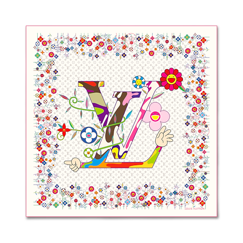 Chal Monogram Superflat LV x TM S00 Mujer Accesorios Chales y estolas | LOUIS VUITTON (Zoom de producto)