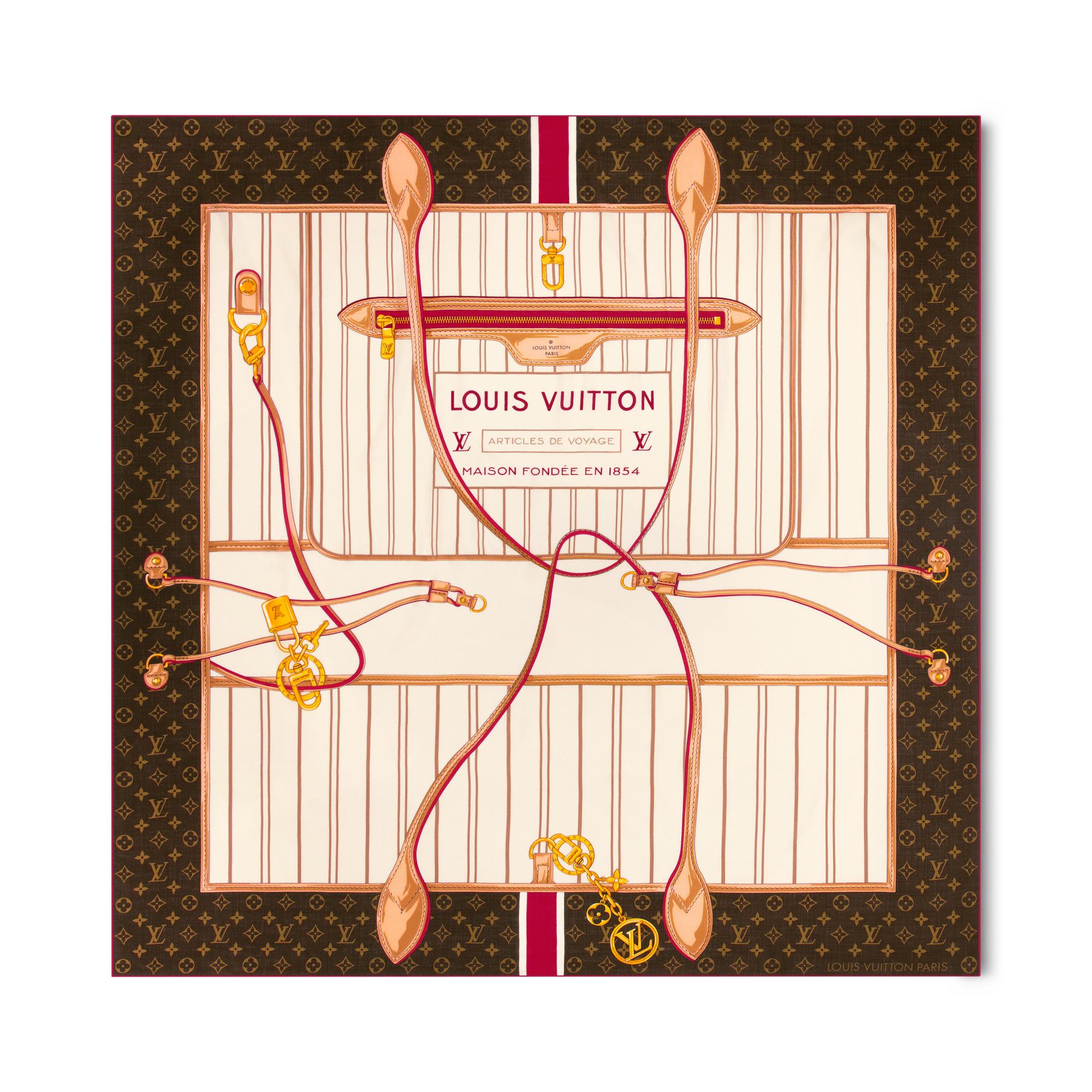 Chal My Neverfull S00 Mujer Accesorios Chales y estolas | LOUIS VUITTON (Zoom de producto)