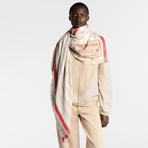 Chal My Neverfull S00 Mujer Accesorios Chales y estolas | LOUIS VUITTON (Zoom de producto)