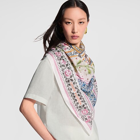 Chal Summer Garden S00 Mujer Accesorios Chales | LOUIS VUITTON (Zoom de producto)