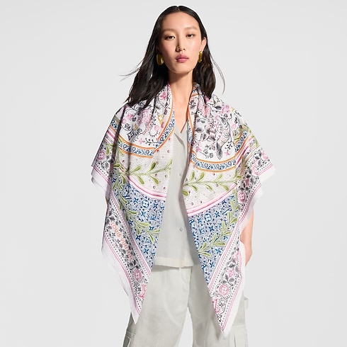 Chal Summer Garden S00 Mujer Accesorios Chales | LOUIS VUITTON (Zoom de producto)