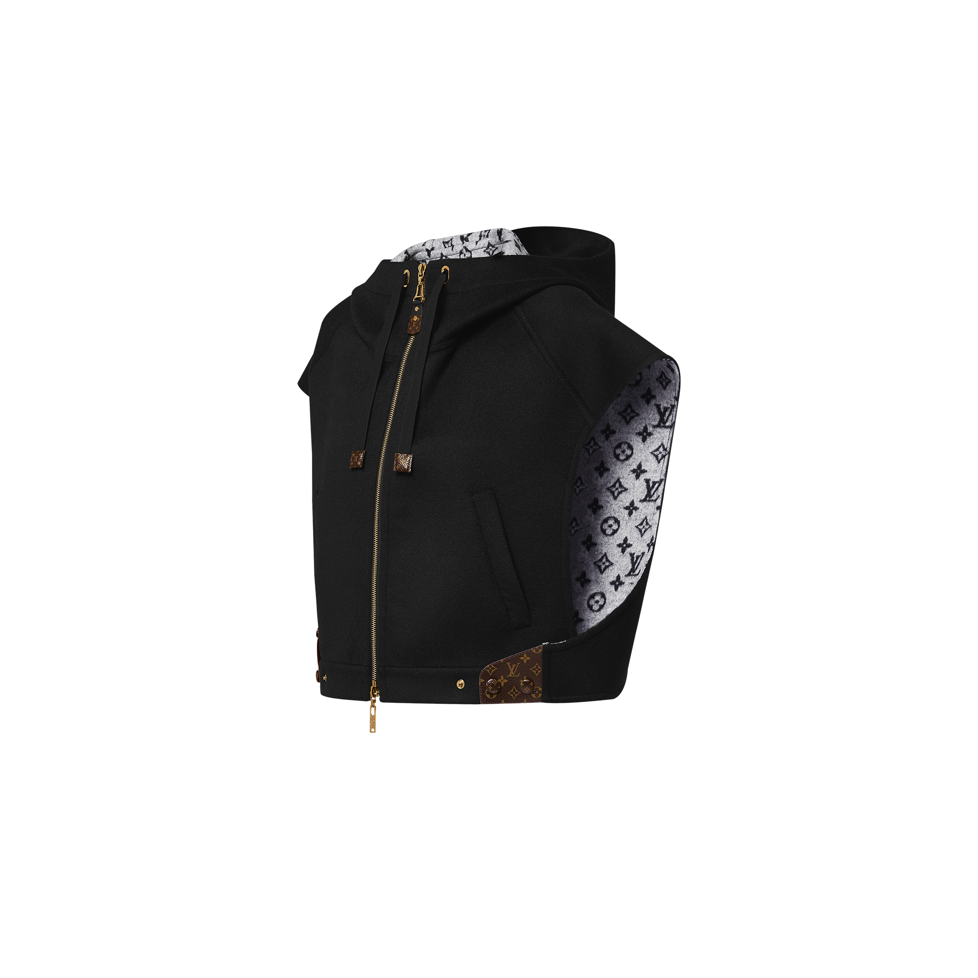 Chaleco de doble cara  Mujer Prêt-à-Porter Abrigos y chaquetas | LOUIS VUITTON (Zoom de producto)
