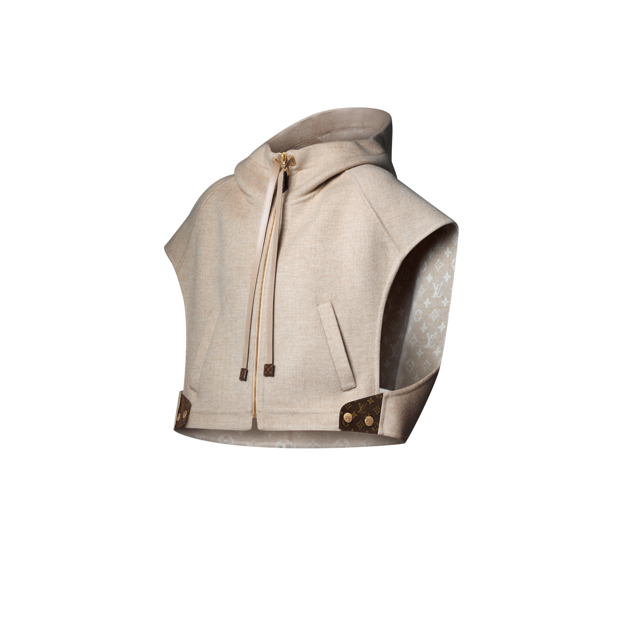Chaleco de doble cara  Mujer Prêt-à-Porter Abrigos y chaquetas | LOUIS VUITTON (Zoom de producto)