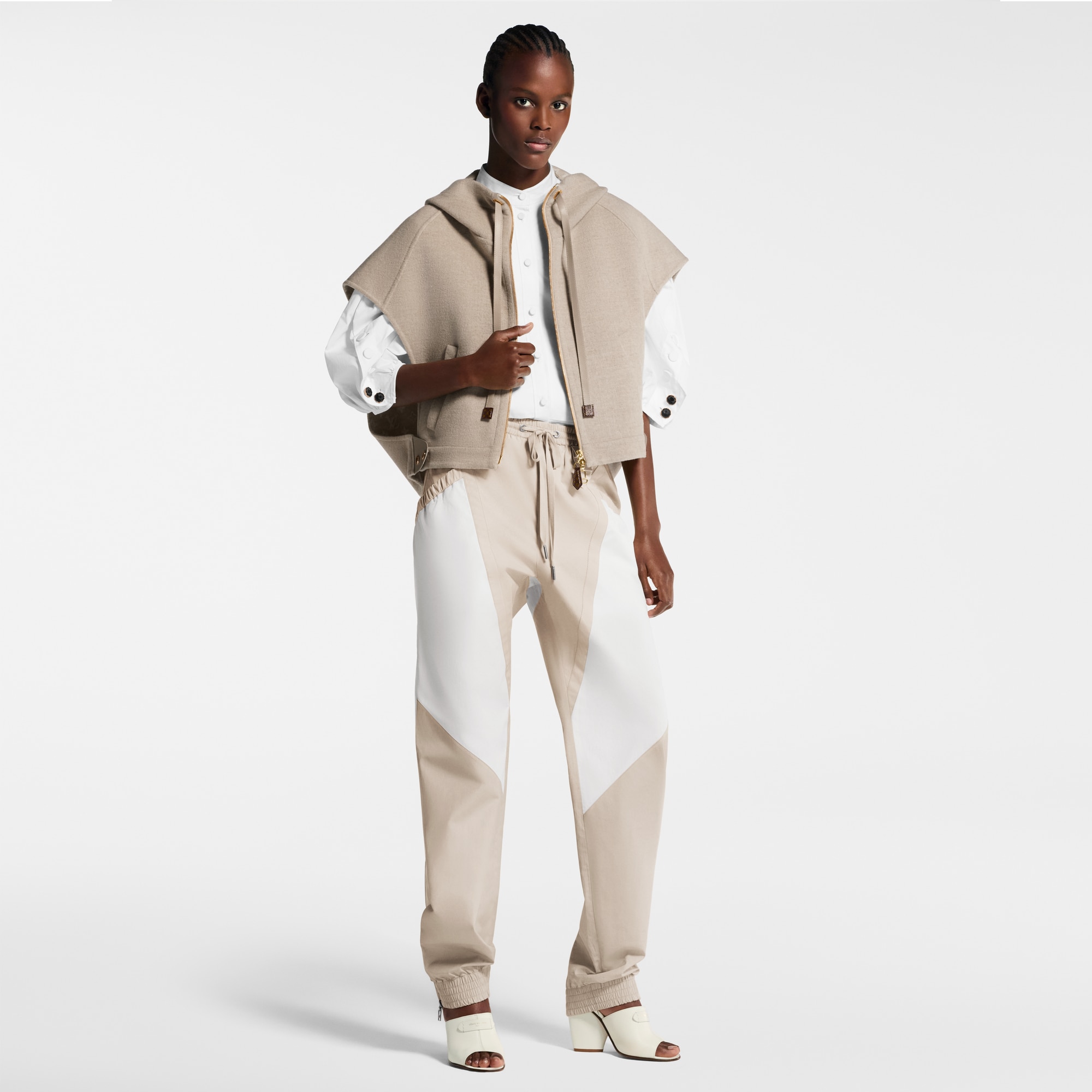 Chaleco de doble cara  Mujer Prêt-à-Porter Abrigos y chaquetas | LOUIS VUITTON (Zoom de producto)