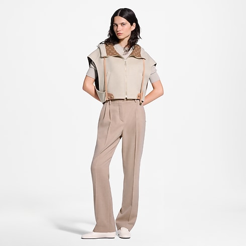 Chaleco de doble cara Mujer Prêt-à-Porter Abrigos y chaquetas | LOUIS VUITTON (Zoom de producto)